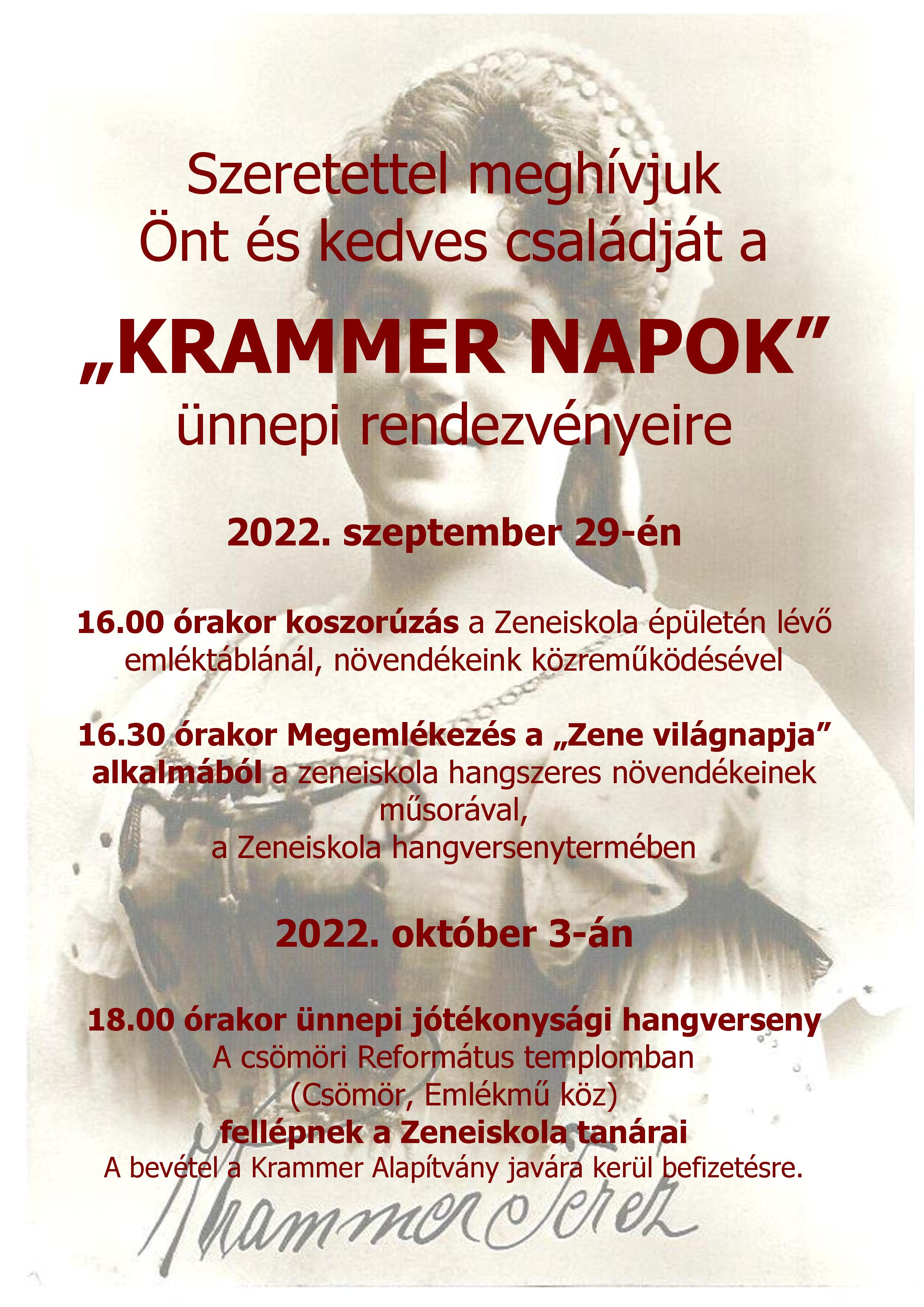 Krammer Napok 2022.09.29.